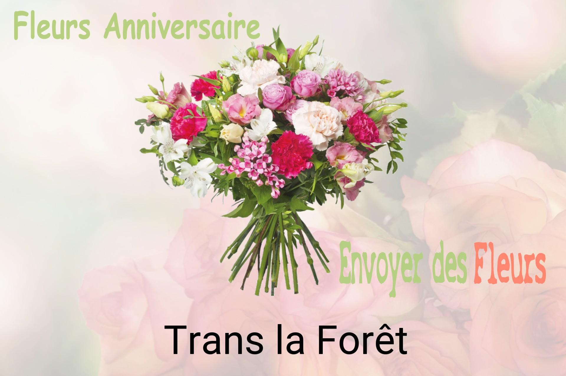 Bouquet de fleurs d’anniversaire livré à Trans-la-Forêt