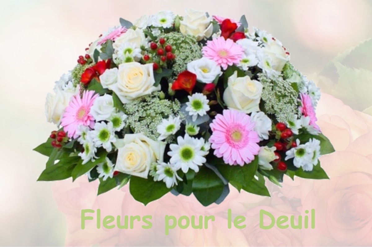 fleurs deuil TRANS-LA-FORET